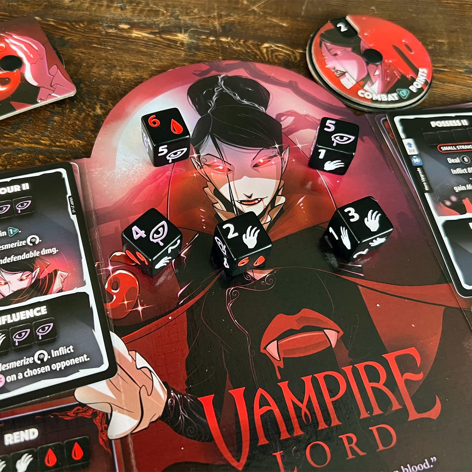 Dice Throne Two Hero Box interior trays for quick setup