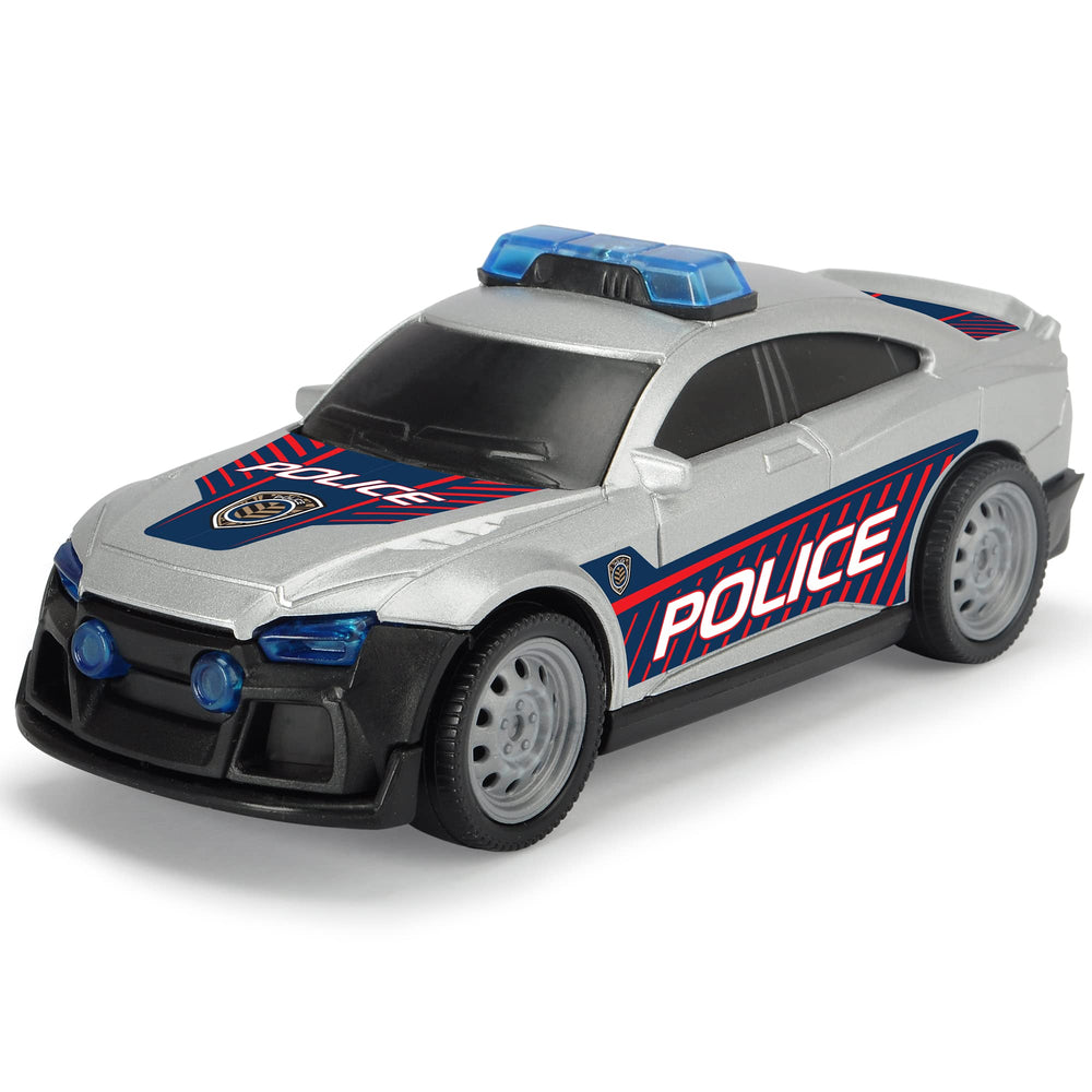 Dickie Toys Police Car ready for imaginative town emergencies
