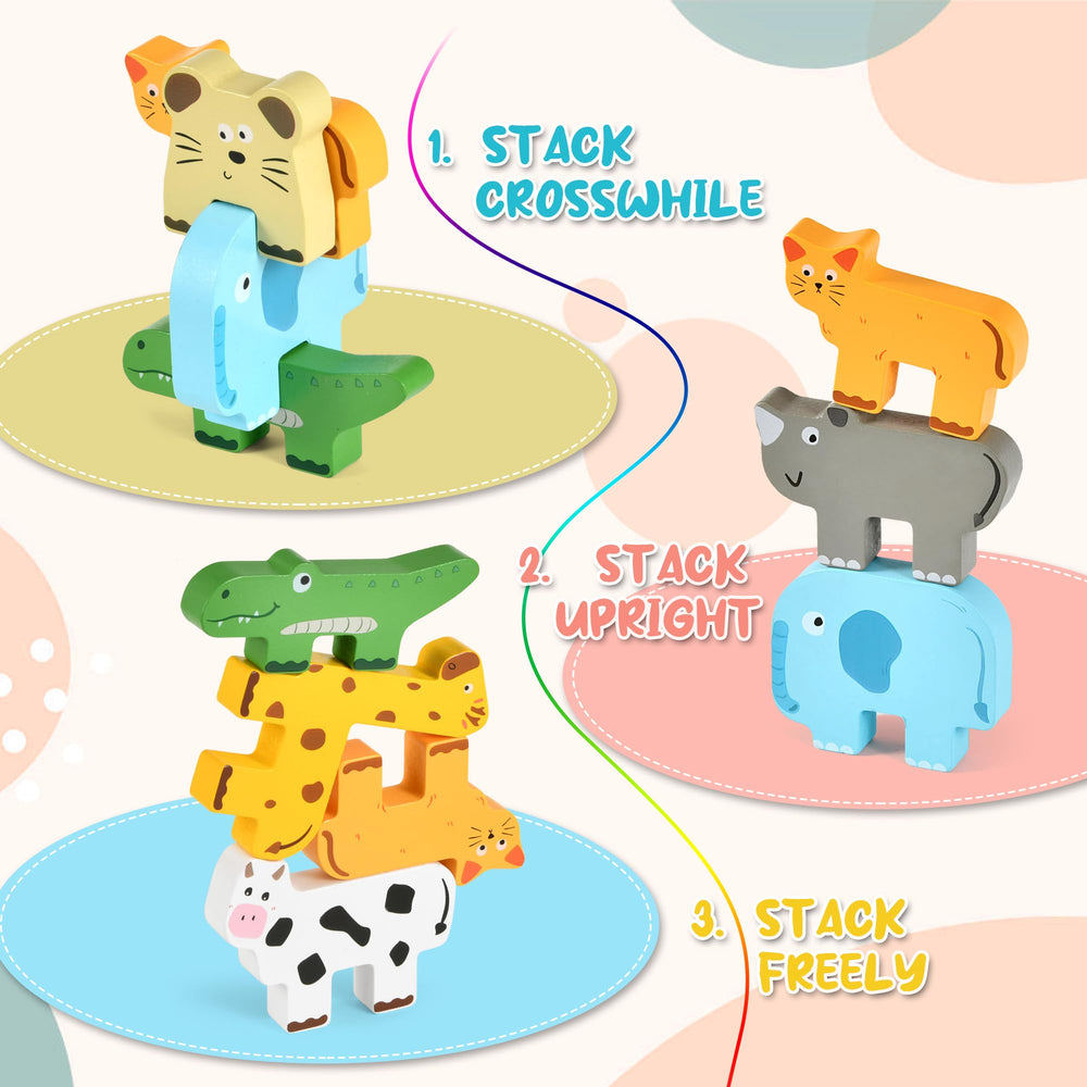 DICROON number blocks promote counting and spatial awareness through hands-on building.