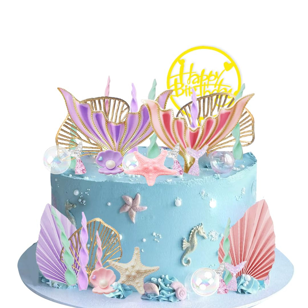 DiDida mermaid golden ginkgo leaves provide a touch of luxury and sea-forest whimsy.