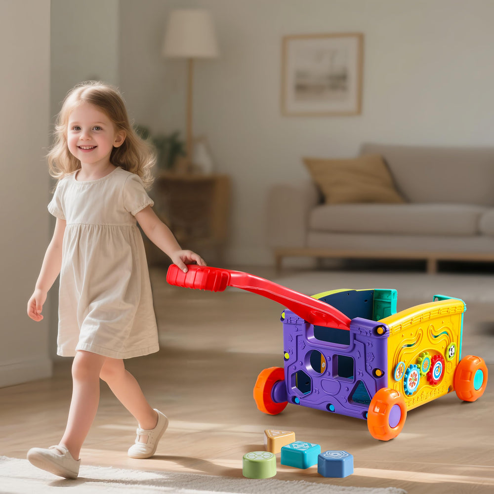 Didklom Baby Walker blocks and sorting activity for cognitive play