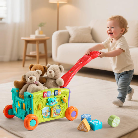 Didklom Baby Walker handles and wheels for smooth pushing