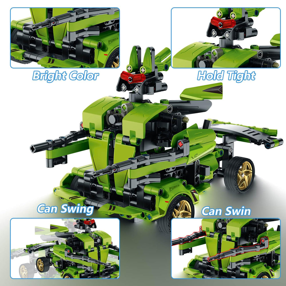 DIEBA STEM kit—two-in-one models lineup, flexible building options