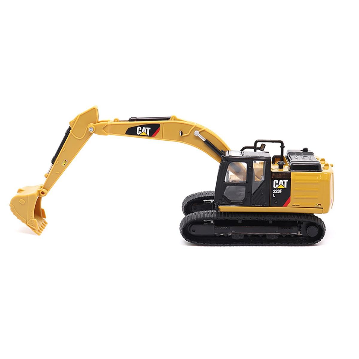 Diecast Masters 320F L mixed diecast and plastic for sturdy display.