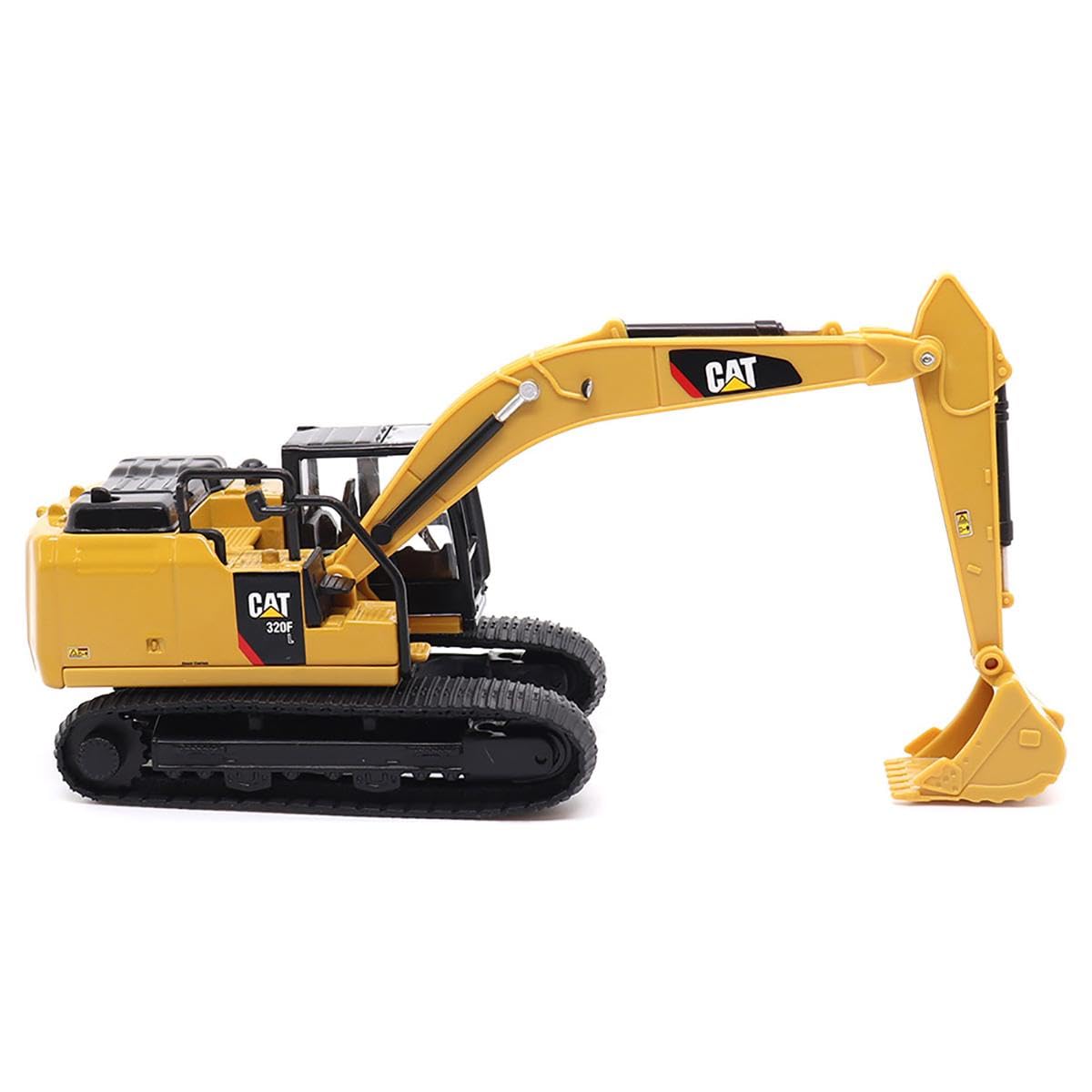 Diecast Masters 320F L compact dimensions suitable for desk or shelf.
