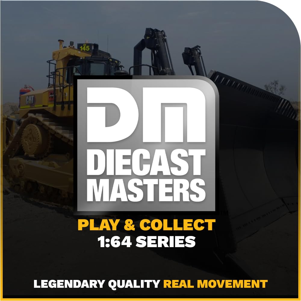 Diecast Masters CAT D11 dozer two-blade and two-ripper assembly detail.
