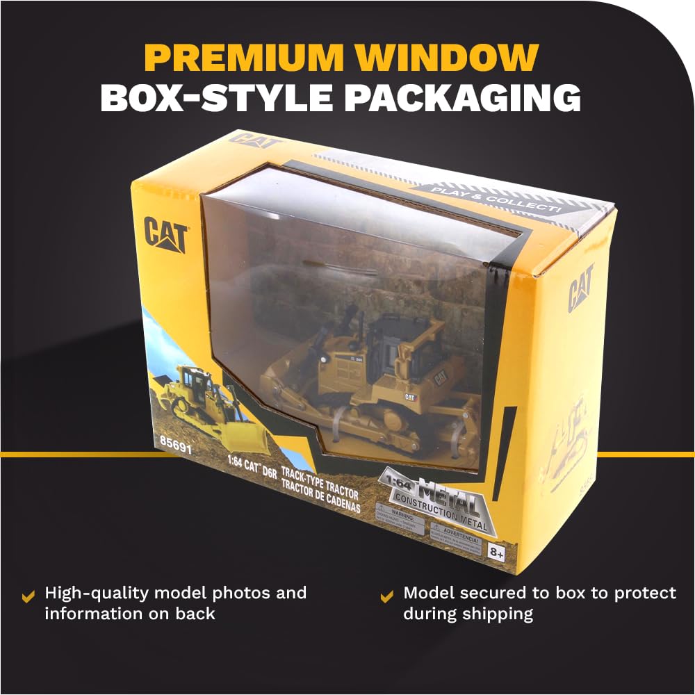 Diecast Masters D6R XL bulldozer movable parts invite hands-on demonstration and play
