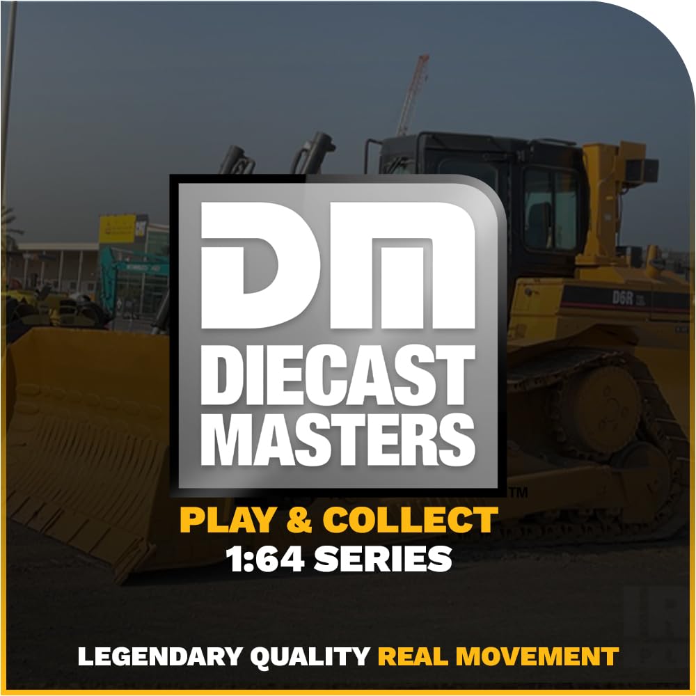 Diecast Masters D6R XL bulldozer packaging and stand-ready design supports easy showcasing