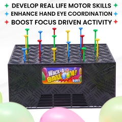 DiFFY Wack A Balloon Party Edition promotes inclusive game nights for families and classmates.