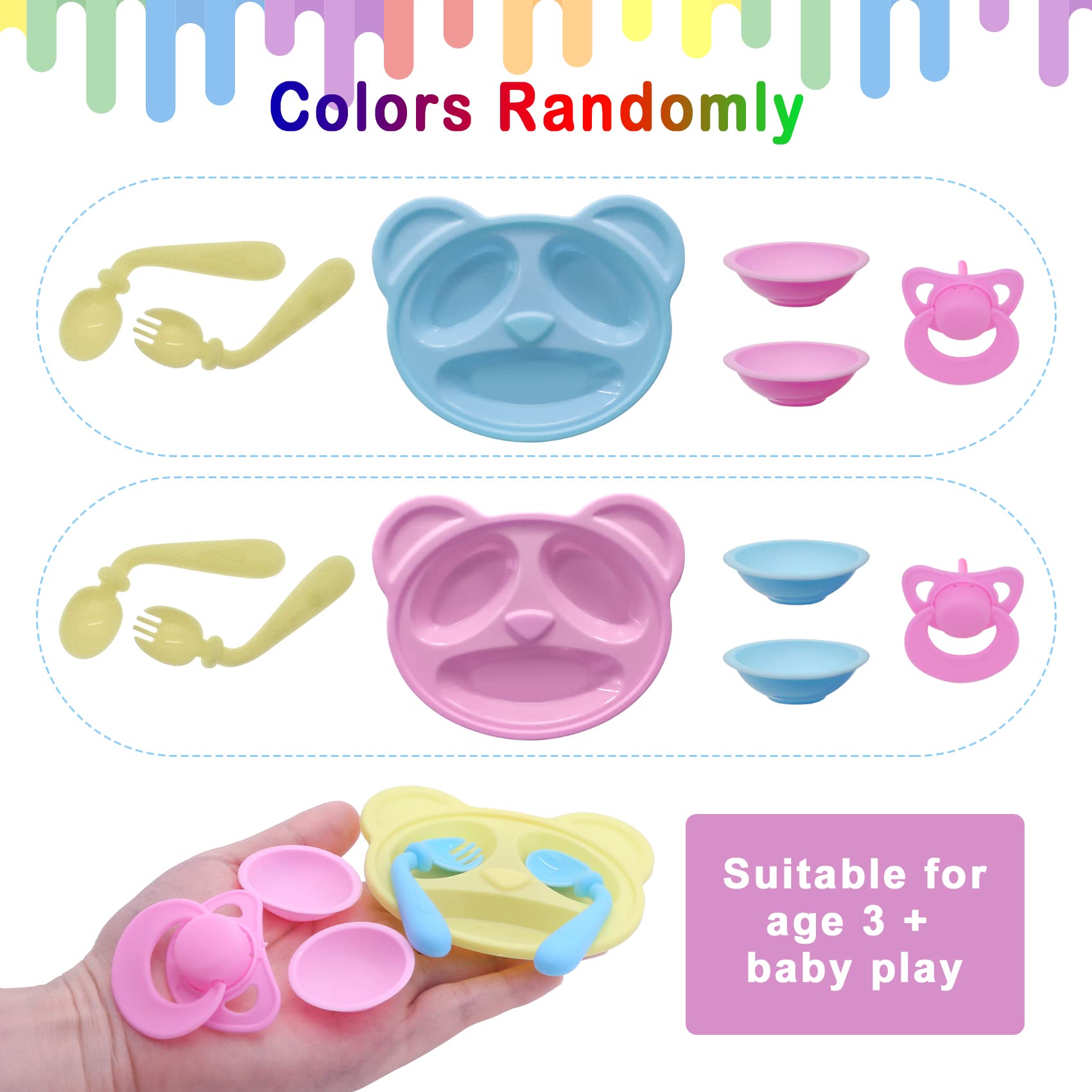 Digabi zipper bag to organize all doll accessories.
