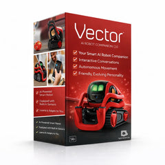 Digital Dream Labs Vector smart home control in a compact red edition.