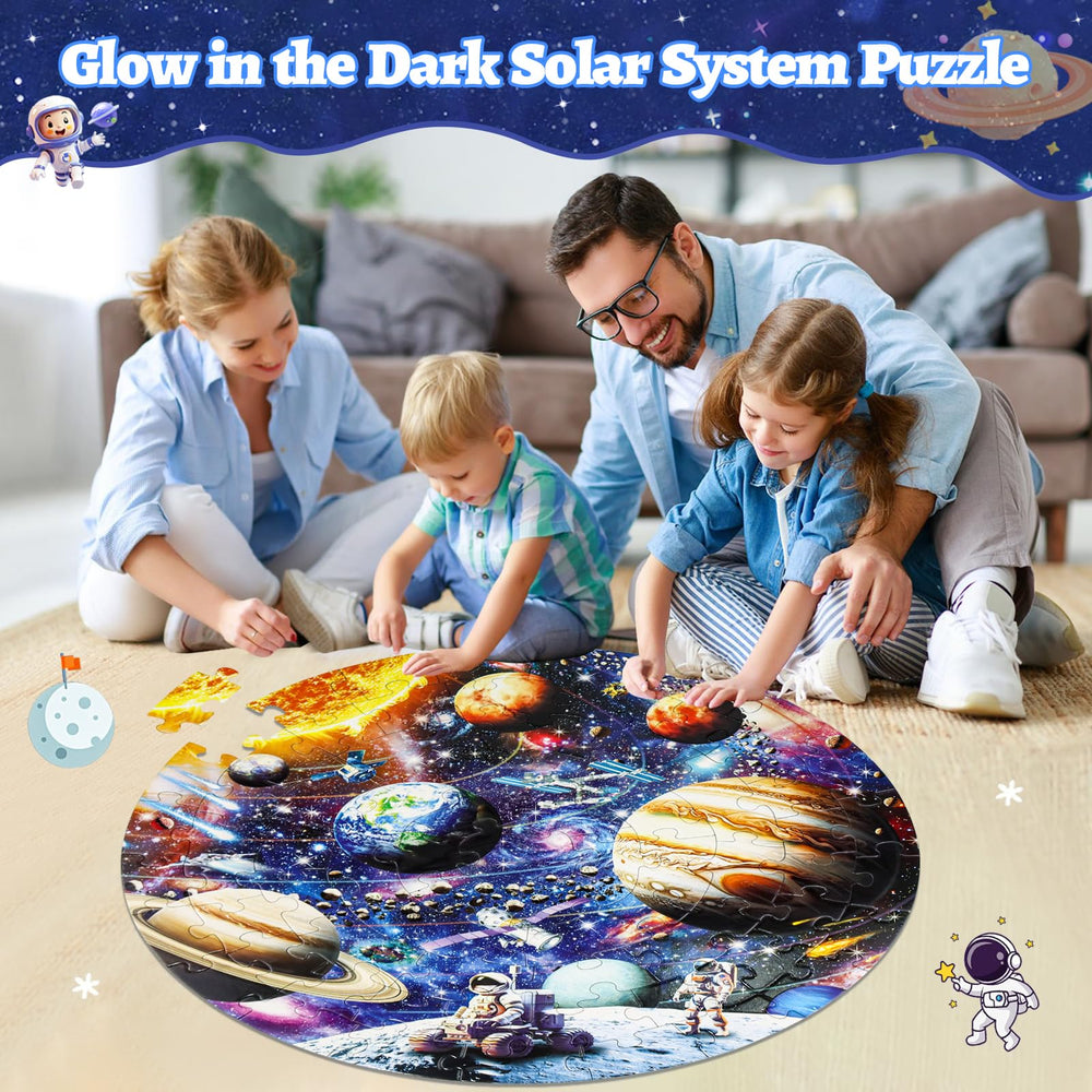 DIGOBAY gift-ready packaging makes this solar system puzzle a perfect present for kids.