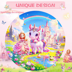 DIGOBAY unicorn princess puzzle sparkling elements increase visual appeal and engagement