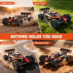 Dikavey all-terrain rubber tires offer superior grip on mud, grass, and sand.