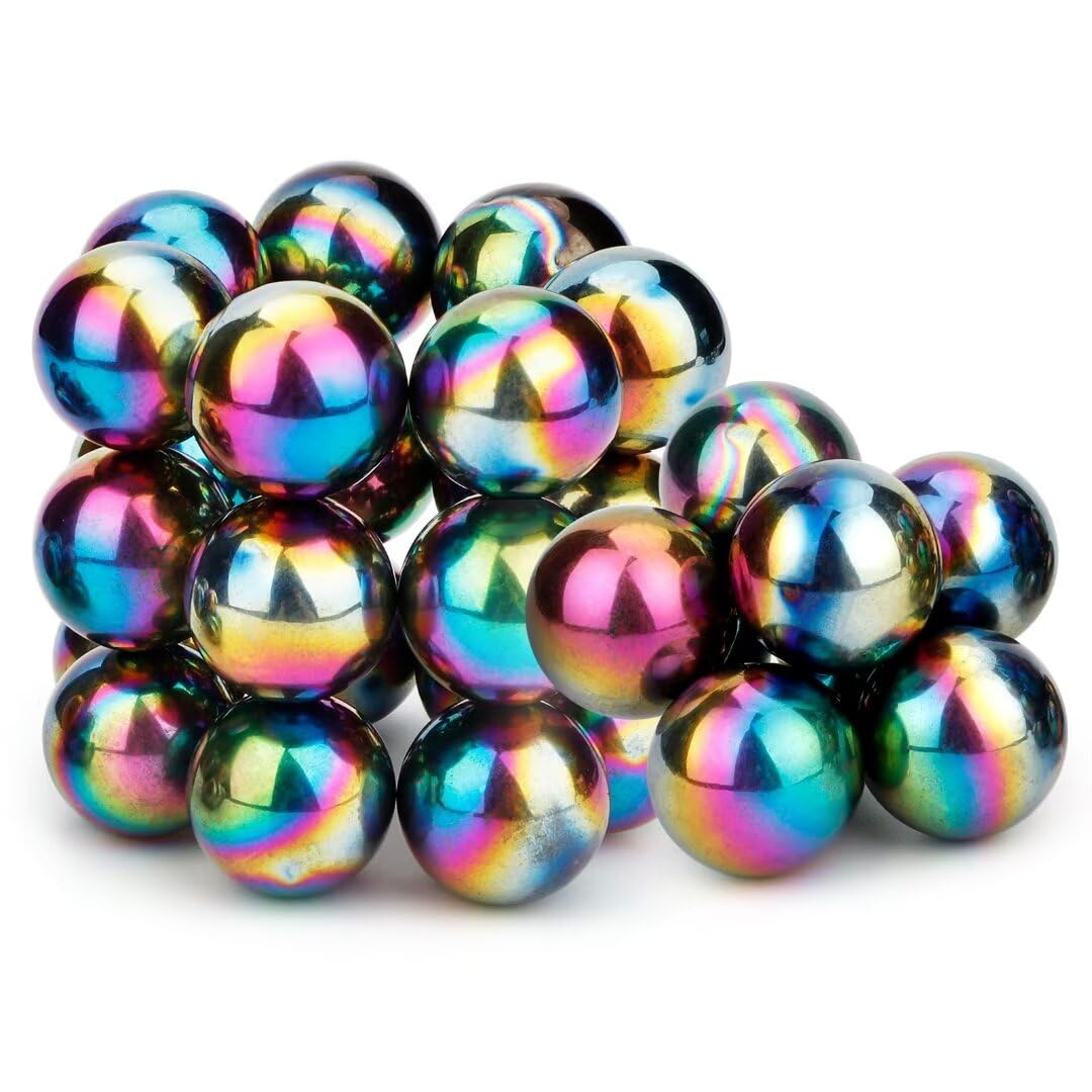 Dilabnba rainbow hematite set suitable for ages 15+ and versatile use
