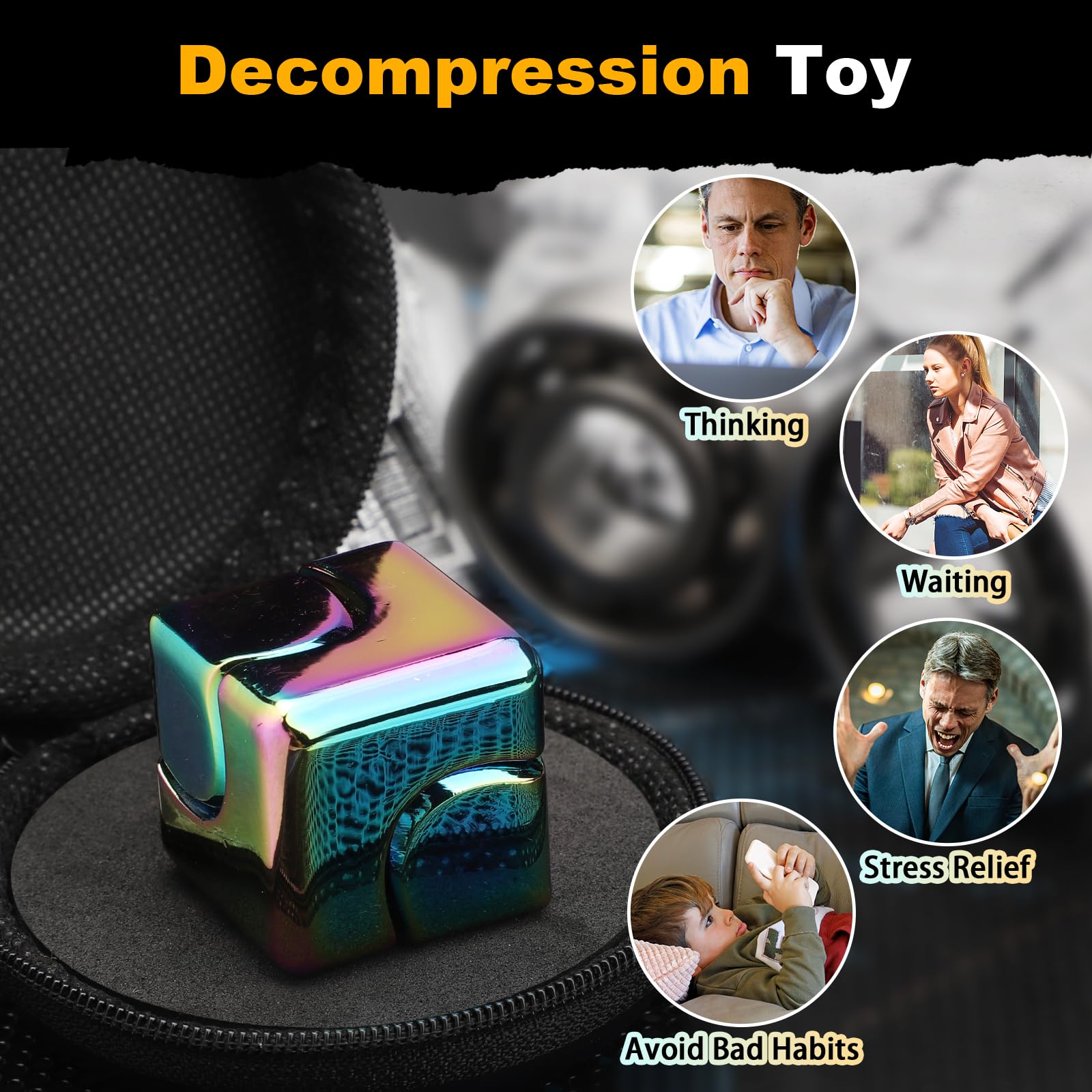 Dilabnba Infinity Cube sturdy desk companion for daily use