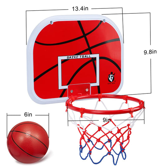 Dilabnba mini hoop with metal rim for durable indoor shots