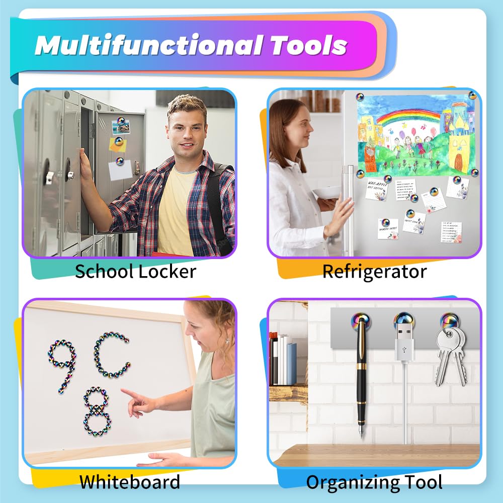 Premium magnetic beads for educational demos and interactive learning