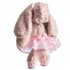 DILLY DUDU 10-inch pink bunny sparks imagination during bedtime stories