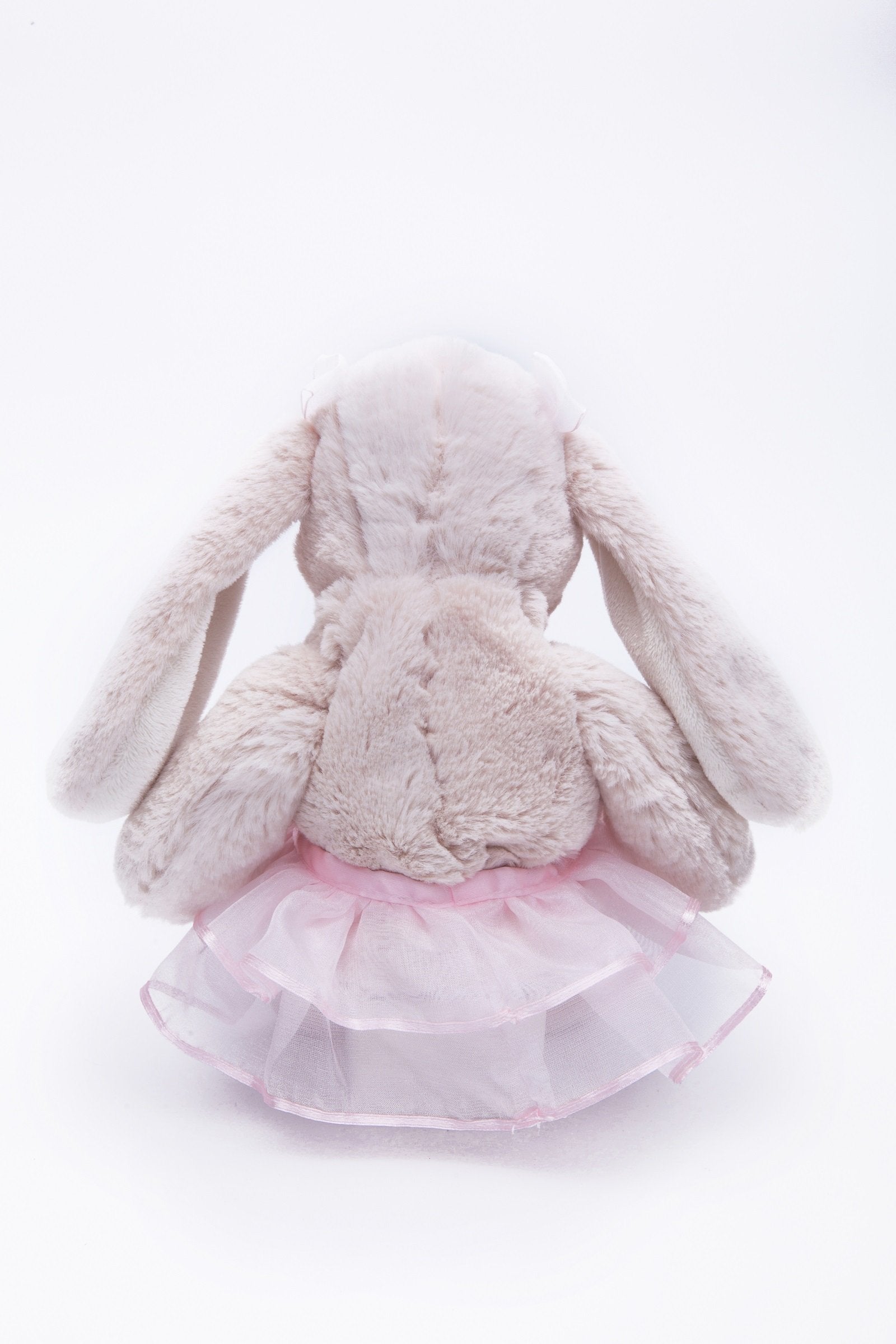 DILLY DUDU stuffed rabbit with stitched nose and floppy limbs