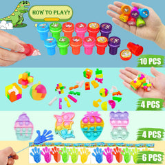 Dilycery sticky hands set for hands-on games and tactile play
