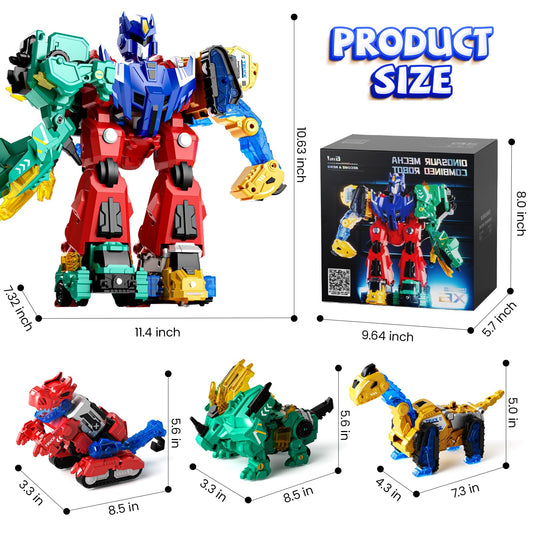 Dimoarch magnetic trucks transforming into dinos mid-play.
