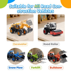 Dimoarch road roller toy truck aids pushing on multiple floors.