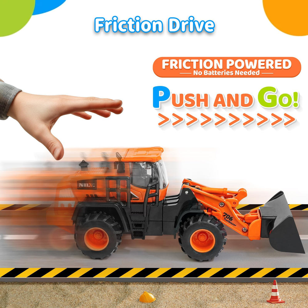 Dimoarch snow plow toy truck sparks imaginative winter play.