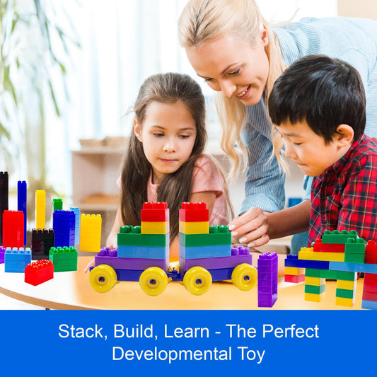 Dimple Building Blocks large pieces easy to snap for little hands and coordination