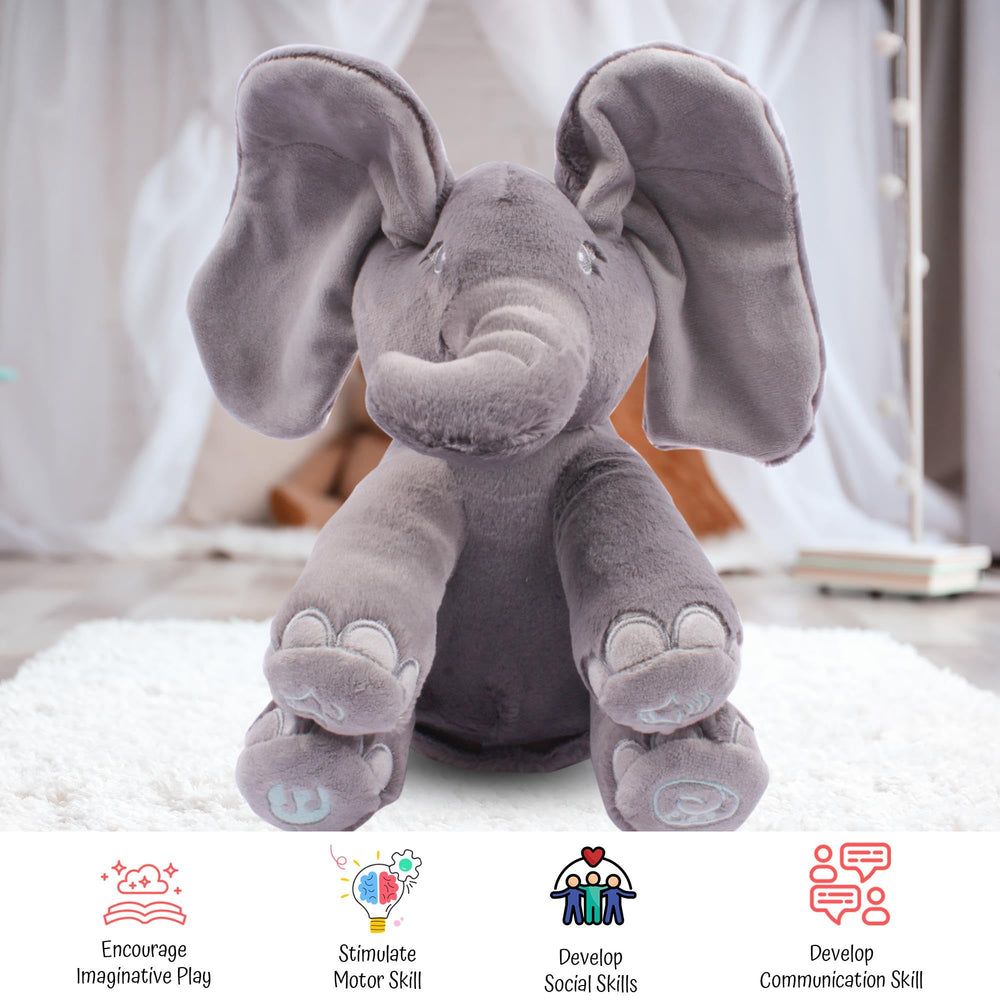 Dimple Emery volume controls let parents tailor sound levels.