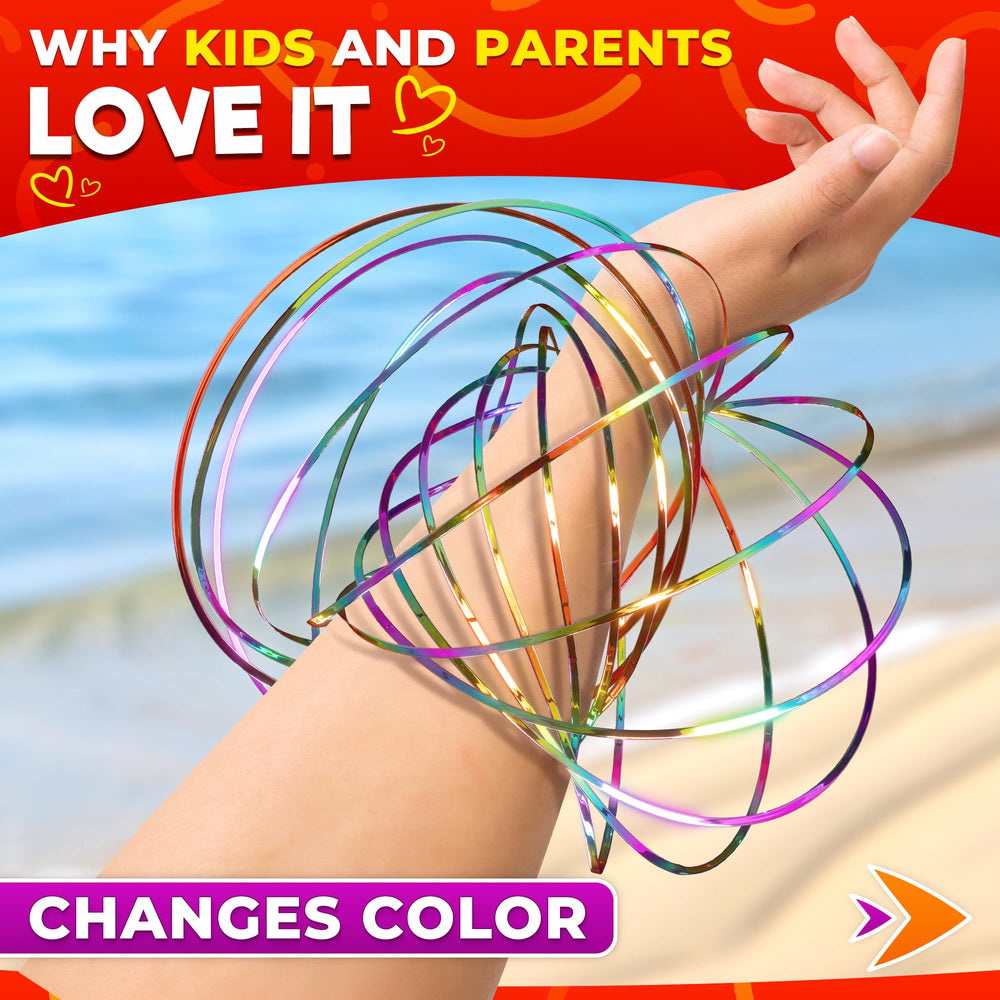 DIMROM geometric magic bracelet showcases versatile, tactile engagement during activities.