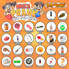 DIMROM Prank Kit gadgets closeup: quirky tools spark imaginative play and shared laughs.