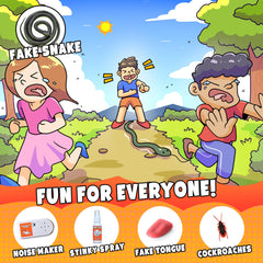 DIMROM Prank Kit gift: a memorable gag gift for kids and prank lovers.