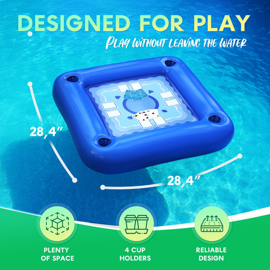 DIMROM waterproof playing cards withstand splashes for durable pool games