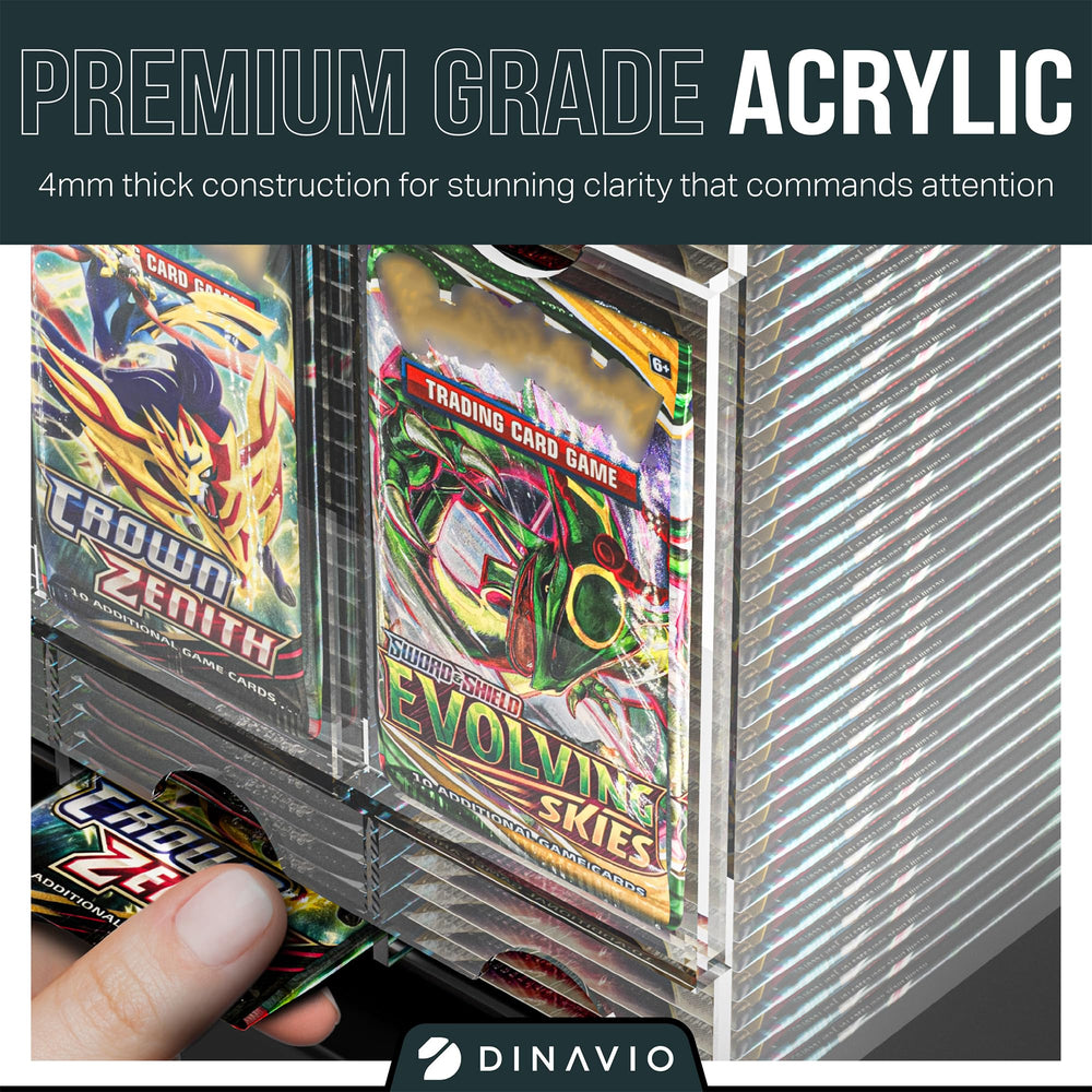 Dinavio Crafthouse compatible with PKMN MTG YGO Lorcana boosters.