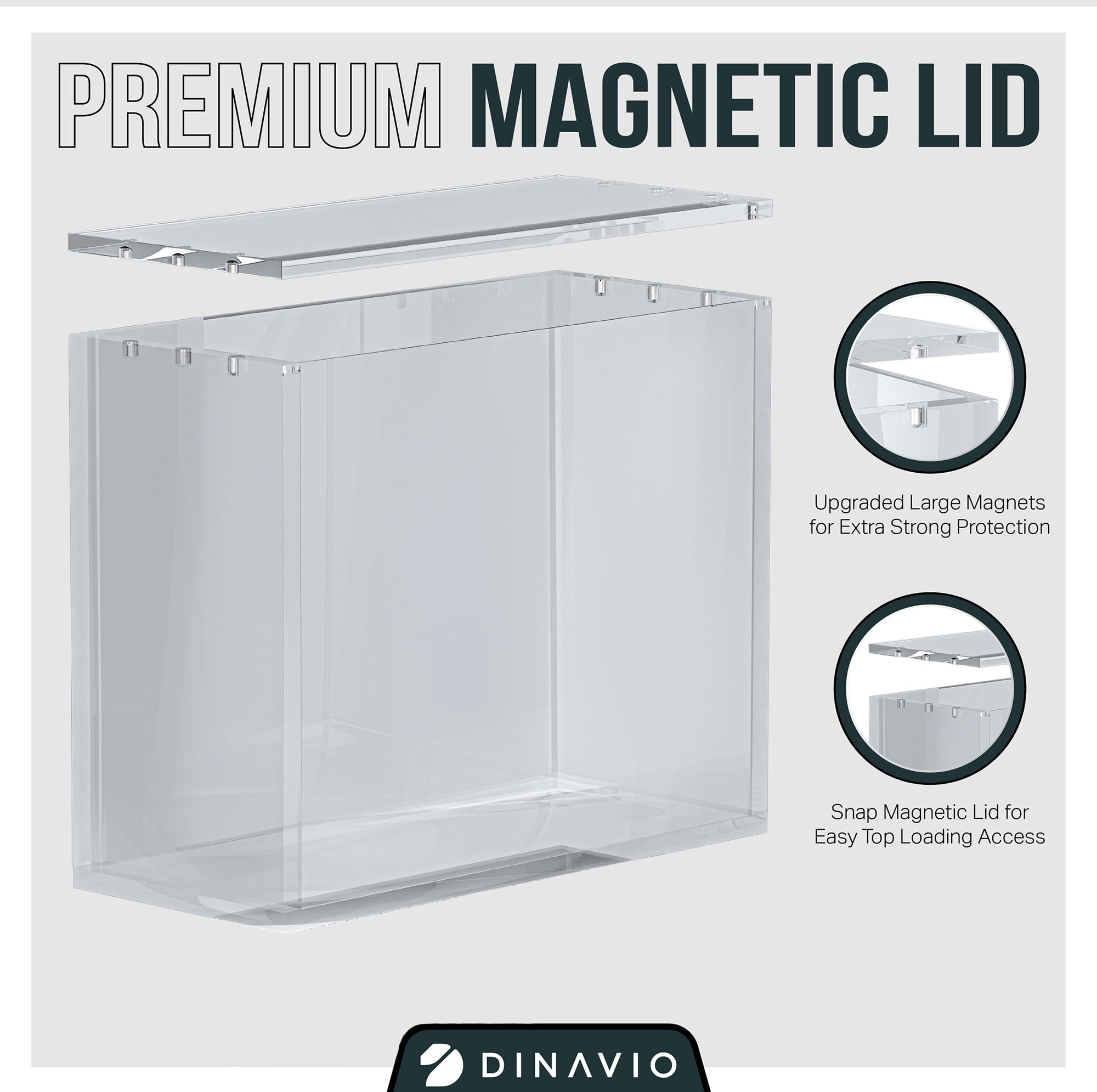 Dinavio Crafthouse ETB crystal-clear display preserves artwork without distortion.