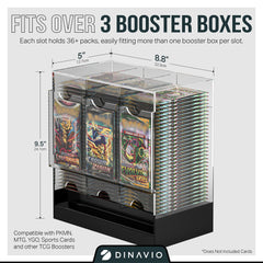 Dinavio Crafthouse dispenser with open-front access for quick booster grabs.
