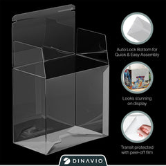Dinavio Crafthouse precise dimensions provide snug fit for booster boxes.