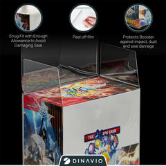 Dinavio Crafthouse pack of 10 protectors for growing collections.