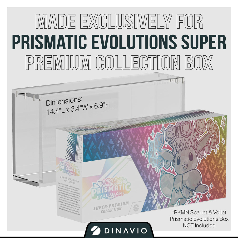 Close-up of magnets on the Prismatic Evolutions display case for secure closure.