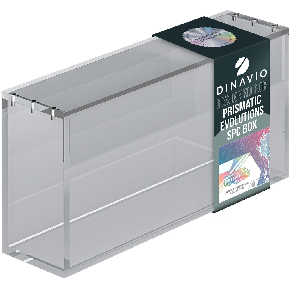 Premium protection and clear visibility for safe, attractive display.