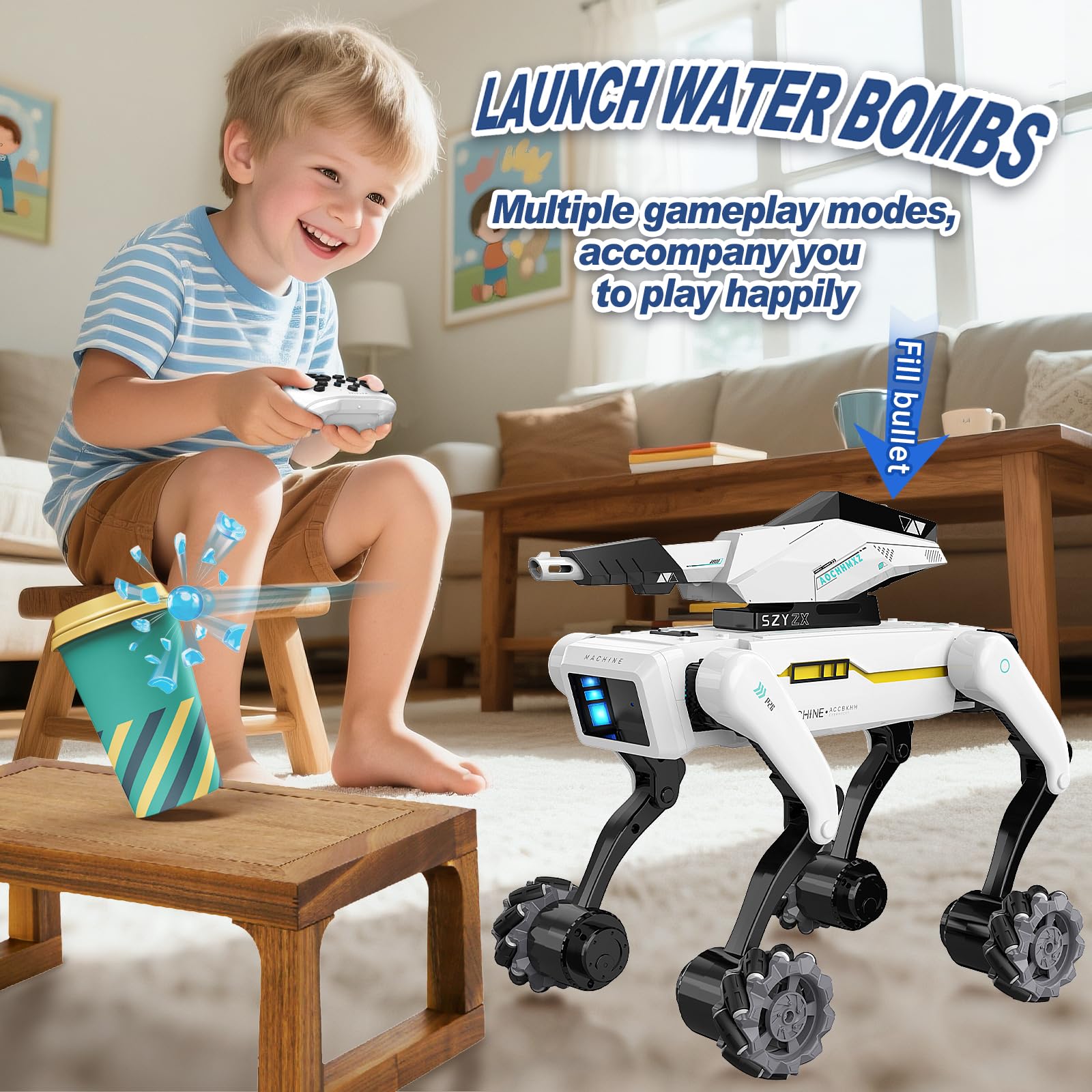 Dingdongwu rechargeable battery provides up to 50 minutes of playtime.