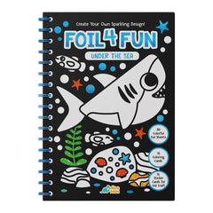 DINO MINI Foil4Fun undersea foil pages for imaginative crafting and shimmering art.