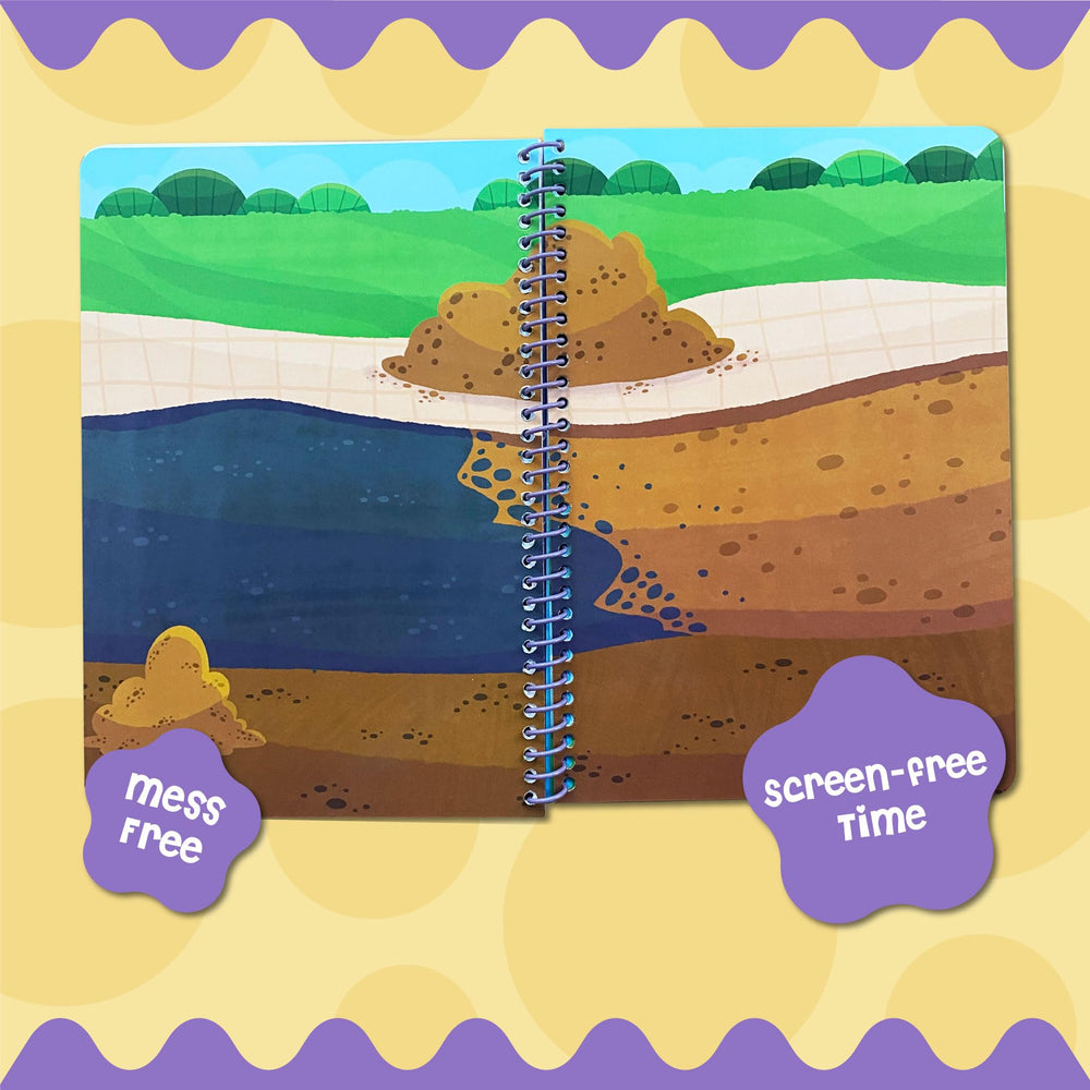 DINO MINI Stick4Ever scene 2 inspires road-trip imagination for children.