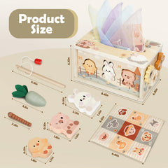 DINORUN animal blocks encourage sorting, matching, and imaginative pretend play.