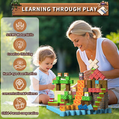 Dinosaur Pillow colorful cubes inspire kids to design towers and worlds