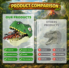 Dinosaur World Playset ready-to-store design speeds cleanup after vibrant adventures.