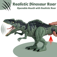 DINOSAURS'ISLAND Giganotosaurus detailed model invites realistic storytelling
