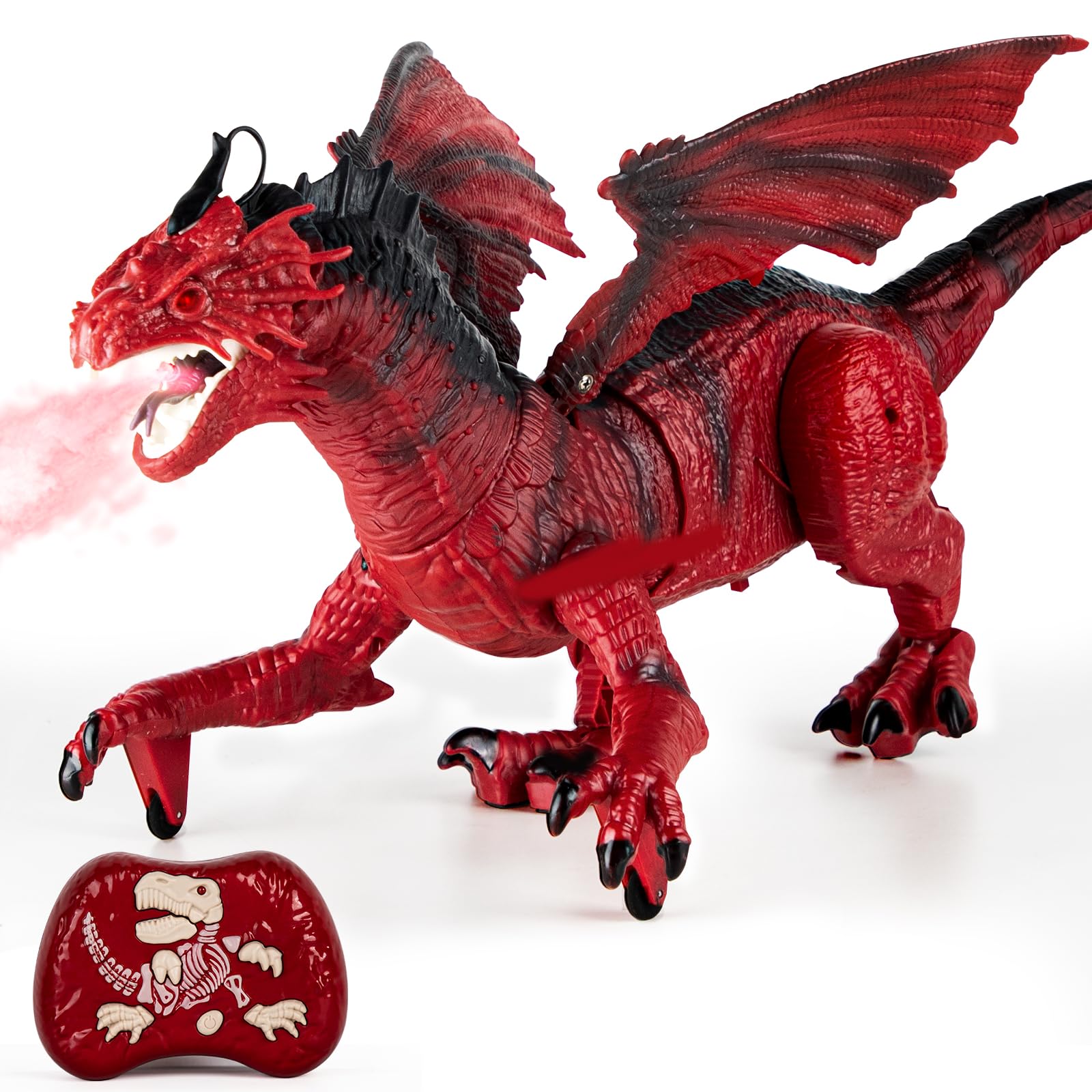 DINOSAURS'ISLAND TOYS dragon with 360° sway head for immersive pretend play