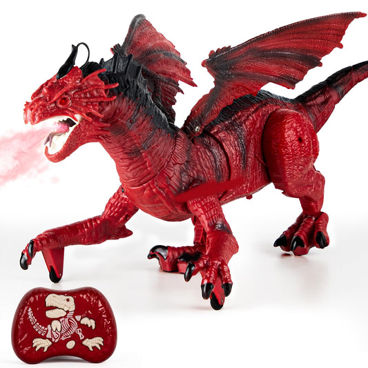 DINOSAURS'ISLAND TOYS dragon with 360° sway head for immersive pretend play